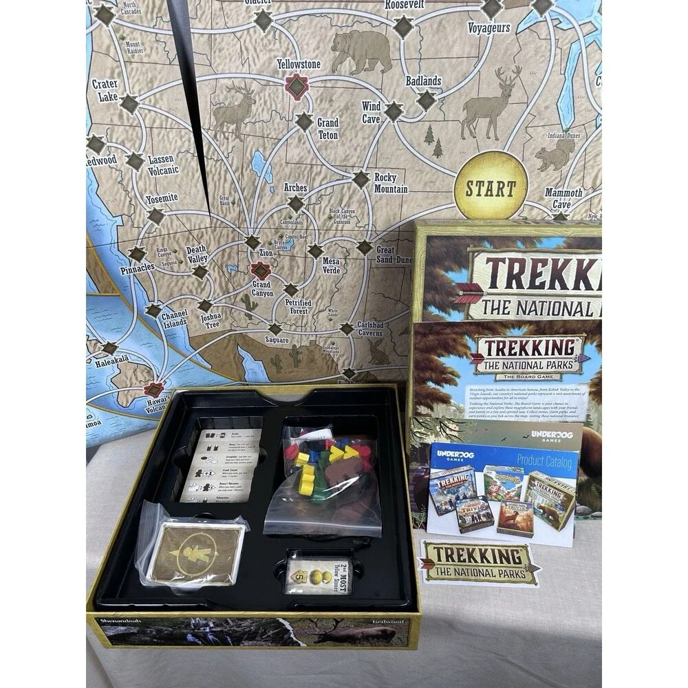 Trekking The National Parks Second Edition - 100% Complete - Underdog Games